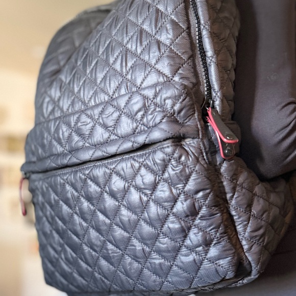 MZ WALLACE "Metro Deluxe" backpack in quilted nylon - Picture 3 of 6